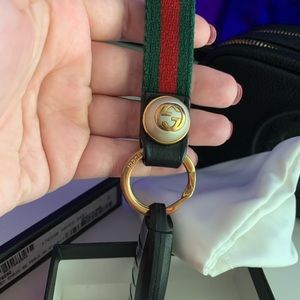 Gucci Pearl Keychain